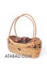Ladies fashion handbags rattan straw ata grass balinese style